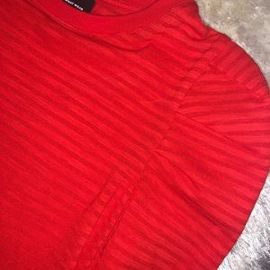 Women’s red top